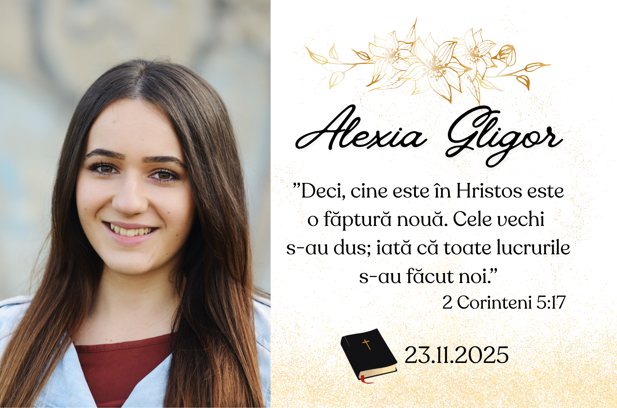 Placa ardezie personalizata, cadou botez fete